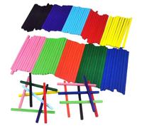 OFFSCH Colorful Math Addition and Subtraction Rods for Early Education Counting Sticks with Color Blocks and Storage Box Enhances Mental Arithmetic and Logical Thinking Skills