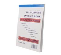OFFSCH Compact Order Book for Small Business Purchase and Invoice Management Multifunctional Receipt Tracker with Practical Design for Restaurants Shops and Foreign Trade Use