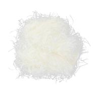 OFFSCH Cream White Cut Paper Shred Filler with Natural Lafite Grass Silk Tissue for Gift Wrapping Box Filling Candy Chocolate Void Lightweight Hamper Packaging Decoration