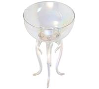 OFFSCH Creative Octopus Cocktail Glass Unique High Stem Wine Goblet Laser Cut Bar Cup for Home Party Drinks and Stylish