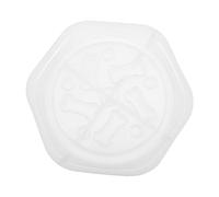 OFFSCH Crystal Glue Silicone Pet Bowl Mold DIY Food Dish Making Supply for Cats and Dogs Creative Relief Mold for Glitter Pearls and Dried Flowers Embellished Feeding Bowls