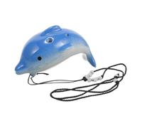 OFFSCH Cute Dolphin Ocarina Music Instrument for Beginners Portable Decorative Sound for Boys and Girls Festivals Special Occasions
