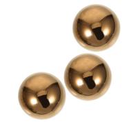 OFFSCH Decorative Balls Mirror Surface 3pcs Sphere Hollow Stainless Steel Smooth Polish and Anti-rust Finish for Household Decor and Outdoor Use