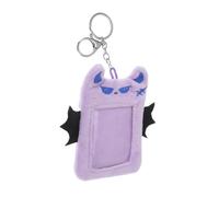 OFFSCH Devil Wings Plush Card Holder Case Kawaii Cat Ears Tail Compact for School Everyday Use