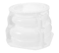 OFFSCH DIY Concrete Roman Column Mold for Architectural Decor Reusable PP Material with Smooth Surface Classic European Style Pillar Base Forms for Villas Gardens and Structural Projects