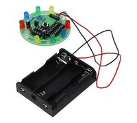 OFFSCH DIY Electrical Circuit Experiment Kit with Small Bulb Lamp and Battery Box - Scientific Soldering Practice Set for Electronics Learning and Science Projects