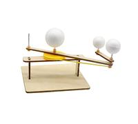 OFFSCH DIY Sun Earth Moon Orbital Planetarium Science Kit for Astronomy Learning Interactive Solar System Demonstration for Students and Educational Craft for Classroom