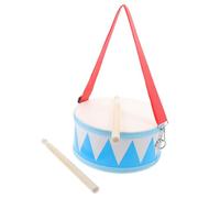 OFFSCH Double-sided Snare Drum for Drumsticks Early Educational Percussion Instrument for S Music Development Wooden Design in Pattern