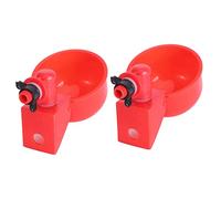 OFFSCH Drinkers 2pcs Poultry Drinking Bowl Automatic Waterer for Chicken Durable Easy to Clean