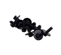 OFFSCH Drum Lug Mounting Screws Drum Fastener Hardware with Washers Black Metal 10pcs and Lightweight Easy to Use