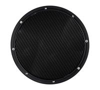 OFFSCH Drum Practice Pad with Abs and Plastic Material 10 Inch Carbon Fiber Black Basic Skills Training Mat Practical and Convenient Accessory for Beginner Drummers