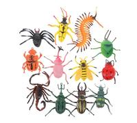 OFFSCH Educational Realistic Insects Figurine Playset with Simulation Models for Early Learning and Cognitive Development Includes Mini Bug Statues for Biology Teaching and Exploration