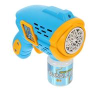 OFFSCH Electric Bubble Maker for Portable Plastic Bubble Blower with Adorable Design Sky Blue Automatic Soapy Machine for Outdoor Summer Fun and Birthday