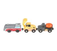 OFFSCH Electric Construction for Roadside Rescue Vehicle with Artistic Color Matching Safe Material Educational Building Plaything for Boys