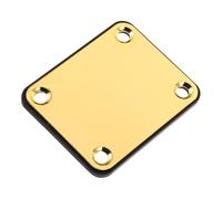 OFFSCH Electric Guitar Neck Plate with Screws Metal Neck Reinforcement Plate for Bass and Electric Guitar Wide Compatibility for Musicians and DIY Repairs Easy Installation with Pre