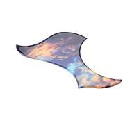 OFFSCH Electric Guitar Pickguard Plastic Protective Board with Wear Resistance and Anti-scratch Features Suitable for Acoustic and Electric Guitars Creative Beautiful Design