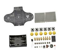 OFFSCH Electronic DIY Game Console Kit with HD Soldering Practice for Programming Retro Game Console Kit USB Powered and Battery Operated and Code
