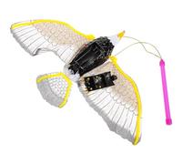 OFFSCH Electronic Hovering Bird with Glowing Eyes and Plastic Body Hanging on Ceiling, Amazing Sling Bird for and Parents Indoor Play