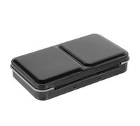 OFFSCH Empty Watercolor Palette Metal Tin Box Lightweight Reusable Solid Pigment Storage Case for Colors Portable Artist Paint Container for Watercolor Painters and Students