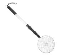 OFFSCH Extendable Egg Picker Tool with Anti-slip Handle Telescopic Chicken Egg Grabber Basket with Protective Stainless Steel Mesh