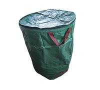OFFSCH Fallen Leaf Collection Bag Garden Waste Bag Portable for Debris Container Outdoor Use Lid and Handles to Hold Leaves Grass Bin for Home Storage