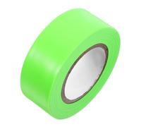OFFSCH Fluorescent Green Warning Caution Tape Non-adhesive Flagging Tape for Outdoor Safety Boundary Marking Material for Hazardous Area Demarcation and Reusable Use