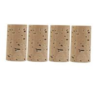 OFFSCH Flute Cork Replacement Plugs Easy to Disassemble and Protect the Headjoint 4pcs Made of Natural Cork for Woodwind Instrument Headjoint for Flute Use and Repair