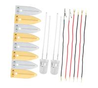 OFFSCH Fruit Battery Science Kit DIY Electricity Experiment with Zinc Copper Plates and Safe Plugin Educational Stem for School Projects and Energy Learning