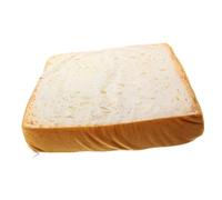 OFFSCH Funny Bread Pillow Detachable Toast Shape Pet Cushion Soft Sleeping Mat for Cats Comfortable Sitting Pad