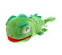 OFFSCH Funny Chameleon Hand Puppet Plush Reptile with Movable Mouth Soft Skin-friendly Finger Puppet for Boys gift for for for for for for Early Education Storytelling