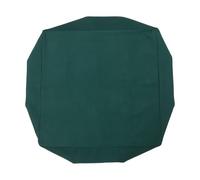 OFFSCH Game Table Cover: Foldable Mahjong Table Mat Noise Reduction 34" x 34" for Playing Cards Board Games Tournaments and Family Gatherings - Non-Slip Poker Tabletop Cover Green