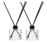 OFFSCH Glass Aromatherapy Bottles 50ml Set for Diffusing Fragrance and Decorating Interior Space, Elegant and Fashion Style, for Spa and Home Use