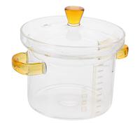 OFFSCH Glass Cooking Pot Lid for Stove Top Simmer Pot for Cooking Glass Cookware Cover for Simmering Soups and Stews