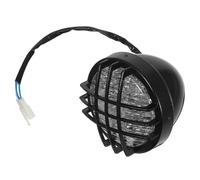 OFFSCH Go Kart Light: Plastic Front Headlamp with Grid Cage Improved Night Vision - Replacement Head Light LED for Go Kart Quad and Off-Road Exploration