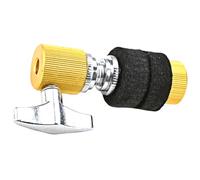 OFFSCH Gold Jazz Drum Hi-hat Clutch Metal Cymbal Release with Hi-hat Post Stand for Drum Set Accessories Compatible with Percussion Instruments