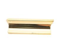 OFFSCH Golden Zinc Alloy Guitar Slide Bar for Electric and Acoustic Guitars Intonation Finger Slide for String Instruments Smooth Texture Excellent Sustain and Tone