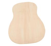 OFFSCH Gourd-shaped Guitar Plate Lightweight Solid Wood Guitar Neck Accessory for Luthiers for and Replacement