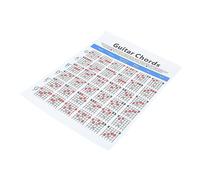 OFFSCH Guitar Chord Learning Reference Chart Ukulele Guitar Poster Practice Charts