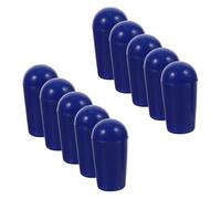 OFFSCH Guitar Parts 10pcs Blue Toggle Tip Knob Caps 4mm for Electric Guitar Pickup Switch Potentiometer Replacement for 3-way Toggle Switch