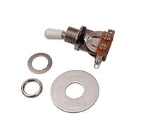 OFFSCH Guitar Toggle Switch Way Compatible Rhythm Treble Washer Ring Plate Kit No-noise Design