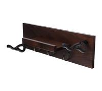 OFFSCH Guitarstand Wall Mount Rack 4-in-1 Wooden Guitar Holder for Wall Violin Ukulele