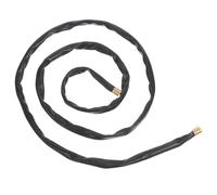 OFFSCH Hair Tie Creative and Sturdy and Women Adjustable Pu Leather Hair Wire Headband Flexible Ponytail Wrap in Black for Everyday Use