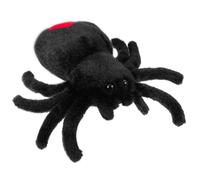OFFSCH Halloween Giant Plush Spider, Black Stuffed Spider Animal Doll, Soft Cute Halloween Plush and Scary Party Decoration