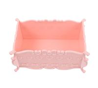 OFFSCH Hamster Sand Bath Container Plastic Open Shape Little Pet Bathtub Easy to Clean and Replace Bath Sand and Pet Cage
