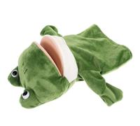 OFFSCH Hand Puppet Frog Plush Animal Puppet for Storytelling and Parent-interactive Play Educational