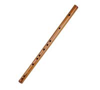 OFFSCH Handmade Chinese Vertical Wooden Piccolo Dizi Flute Musical Instrument Key of C Portable Flannel Bag