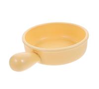OFFSCH Heat-Resistant Ceramic Clay Pot with Handle Even Heat Conduction Casserole for Slow Stewing Braising Soup and Porridge Kitchen Essential for Gas and Open Flame Cooking