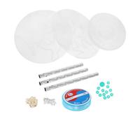 OFFSCH Heat Resistant Silicone Molds Kit for Resin Casting Realistic Hummingbird Wind Chime and Jewelry Pendants Crafting Moulds for DIY Wind Bell Keychain and Earring Making