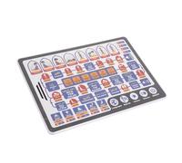 OFFSCH Interactive Arabic Alphabet Learning Pad Portable Talking Flash Cards with Alphabet Puzzle Islamic Salah Prayer Practice Comprehensive Language Education