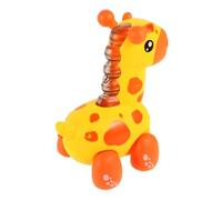 OFFSCH Interactive Electric Giraffe for Aged and Up with Pull Along Rope Light and Music Features for Crawling Training and Motor Skill Development